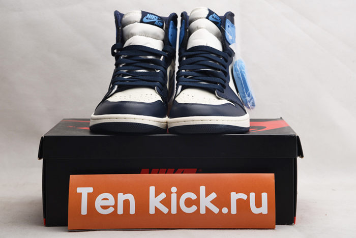 AIR JORDAN 1 OBSIDIAN UNIVERSITY BLUE 555088-140