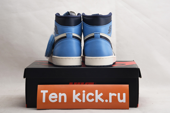 AIR JORDAN 1 OBSIDIAN UNIVERSITY BLUE 555088-140