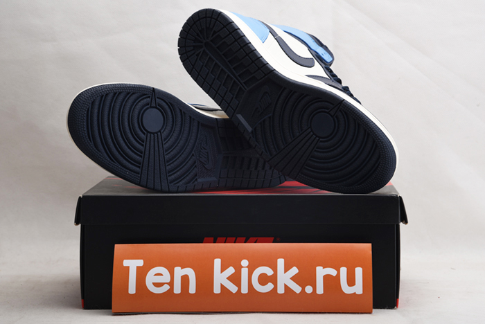 AIR JORDAN 1 OBSIDIAN UNIVERSITY BLUE 555088-140