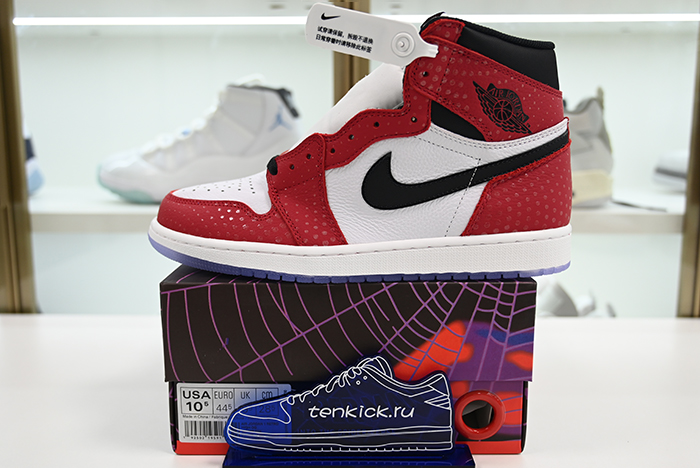 Jordan 1 Retro High Spider-Man Origin Story - 555088-602