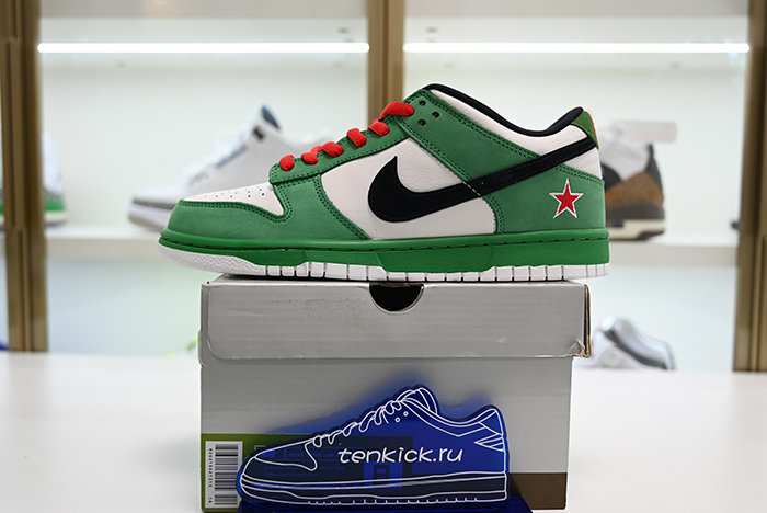 Nike Dunk Low Pro SB  heineken 304292-302