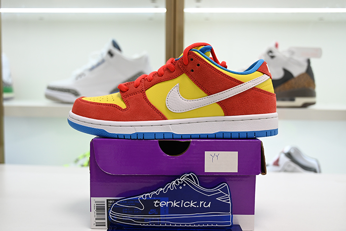 Nike SB Dunk Low “Bart Simpson”  BQ6817-602