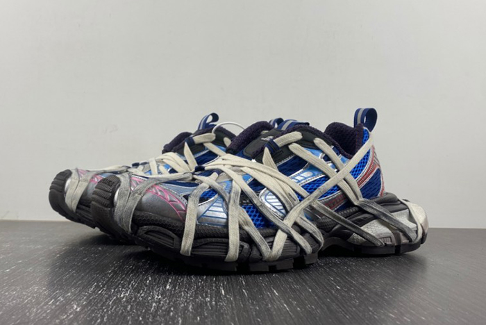 Ba*len*cia*ga 3xl lace-up sneakers blue  778698 w3xll 0525