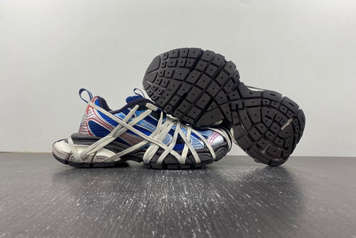 Ba*len*cia*ga 3xl lace-up sneakers blue  778698 w3xll 0525