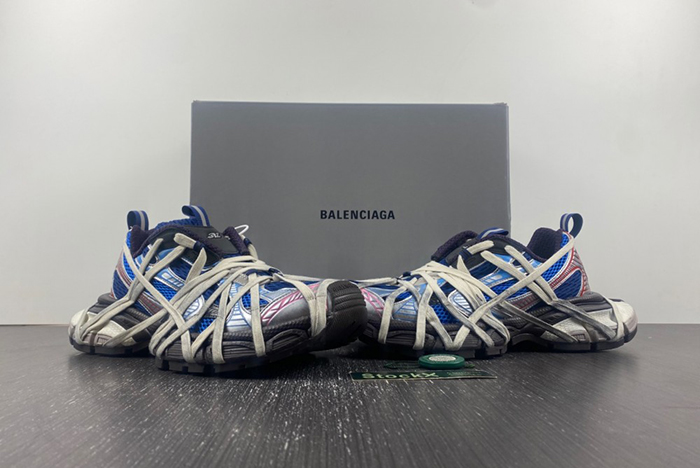 Ba*len*cia*ga 3xl lace-up sneakers blue  778698 w3xll 0525