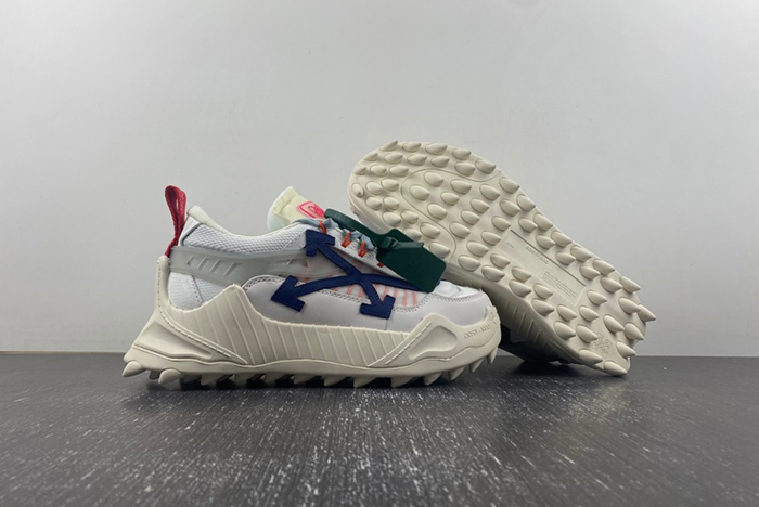 Off-White Odsy-1000 Cream White Blue  OMIA139S22FAB0010445