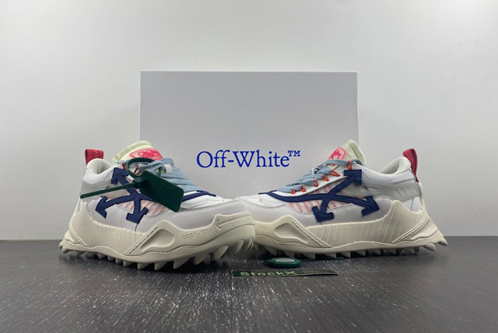 Off-White Odsy-1000 Cream White Blue  OMIA139S22FAB0010445