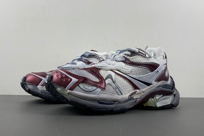 Ba*len*cia*ga runner sneaker ''burgundy''   779066-w3rbxp-0312