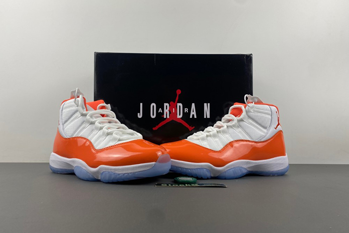 Ar Jordan 11 "Florida Gators" white orange  378037-002