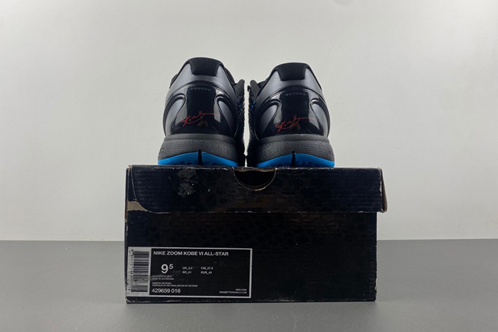 NIKE ZOOM KOBE 6 “DARK KNIGHT”  429659-016