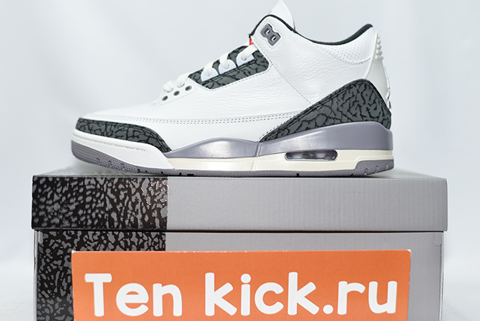 Air Jordan 3 “Cement Grey”  CT8532-106