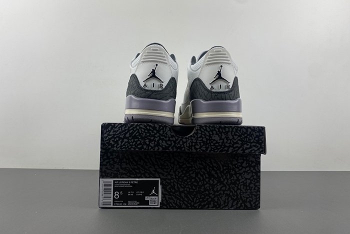 Air Jordan 3 “Cement Grey”  CT8532-106