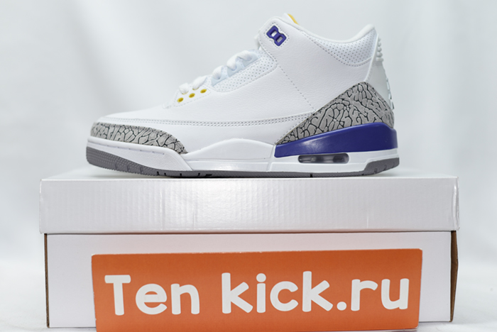 Air Jordan 3 Retro Kobe Bryant PE White 869802-907