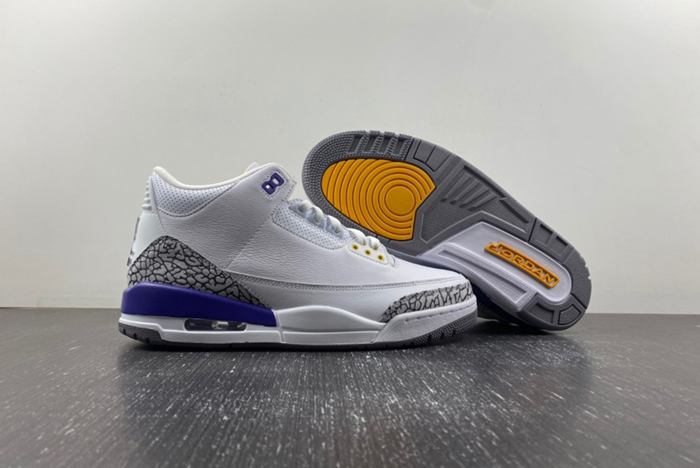 Air Jordan 3 Retro Kobe Bryant PE White 869802-907