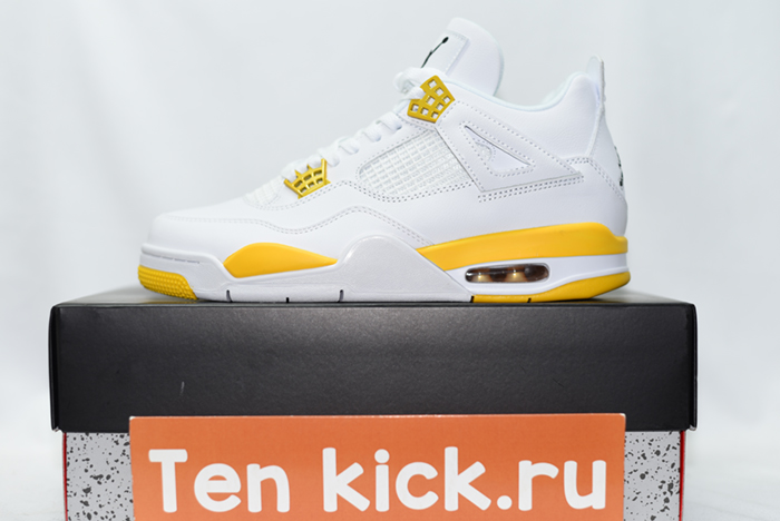 Air Jordan 4 WMNS “VividSulfur” AQ9129--102