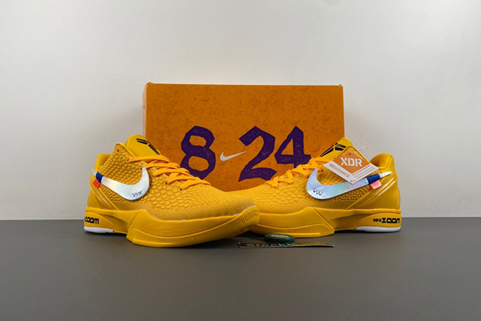 Off-White x Nike Kobe 6 “Canary”  CW2190-501