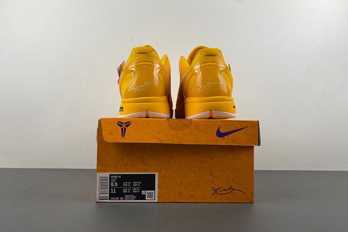 Off-White x Nike Kobe 6 “Canary”  CW2190-501