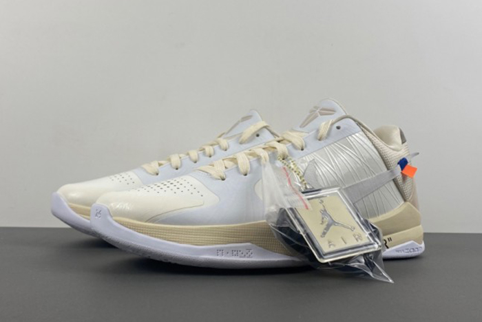 Nike Kobe 5 Protro Undefeated Rice White DB4796-101