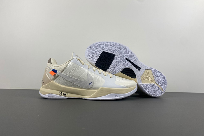 Nike Kobe 5 Protro Undefeated Rice White DB4796-101