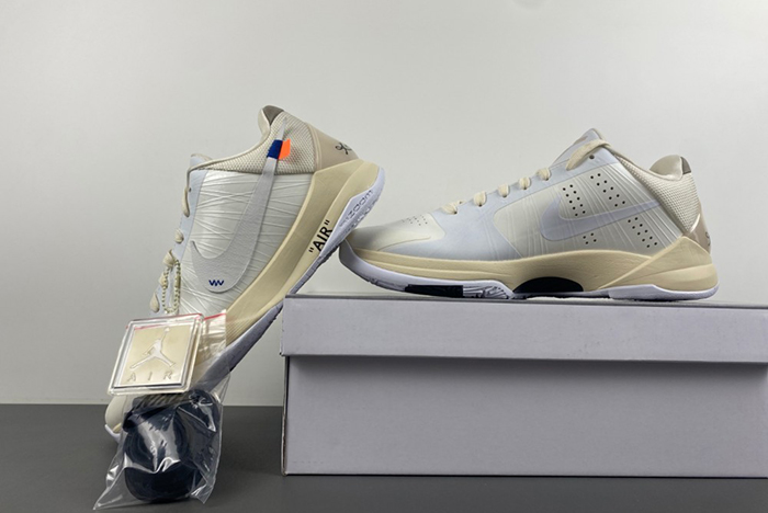 Nike Kobe 5 Protro Undefeated Rice White DB4796-101