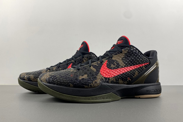 Nike Kobe 6 Protro “Italian Camo”  FQ3546-001