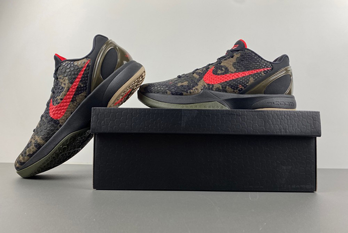 Nike Kobe 6 Protro “Italian Camo”  FQ3546-001