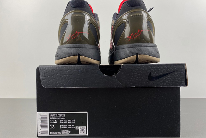 Nike Kobe 6 Protro “Italian Camo”  FQ3546-001