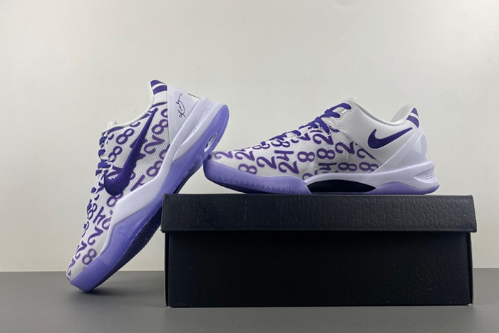 Nike Kobe 8 Protro “White Court Purple”  FQ3549-100S2