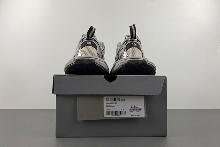 Ba*len*cia*ga 3xl extreme lace sneaker in brown/grey/beige 778698 w3xll 2097