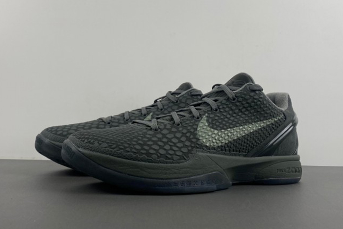 Nike Kobe 6 Black Mamba Collection Fade to Black  869457-007