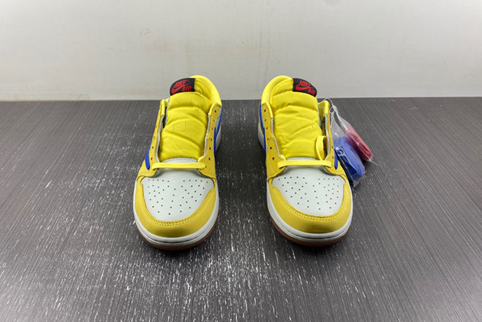 Travis Scott x Air Jordan 1 Low OG “Canary”  DZ4137-700