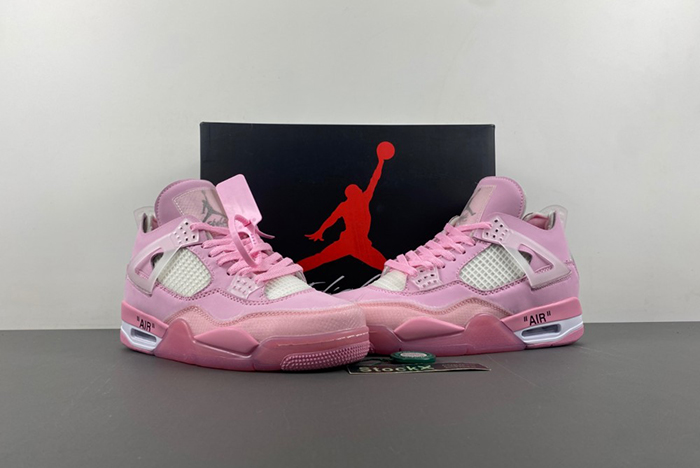 Off -White  x Air Jordan 4  CV9388-105