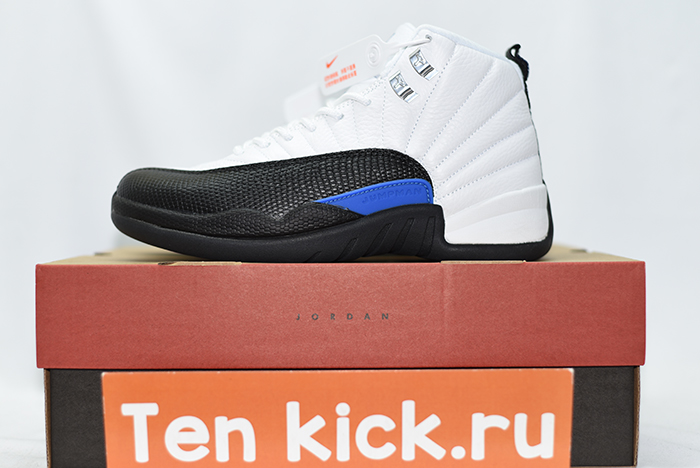 Air Jordan 12 “Blueberry” White/Black-Game Royal  CT8013-140