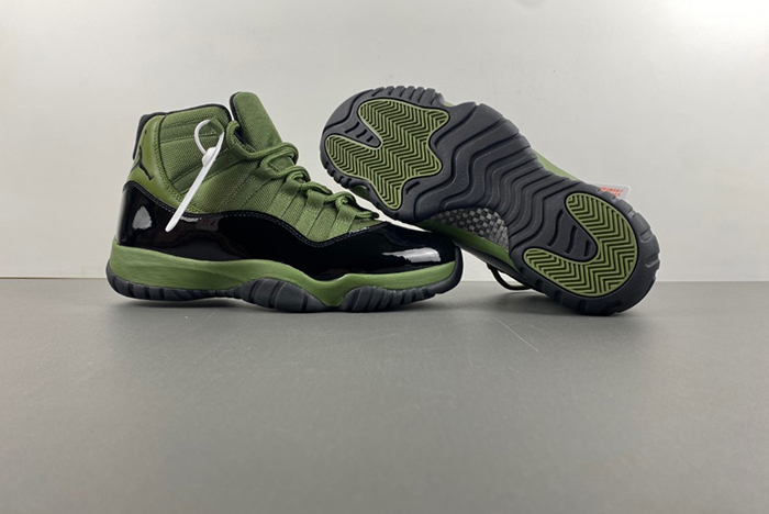 Air Jordan 11 Retro ARMY GREEN BLACK CT8012-300
