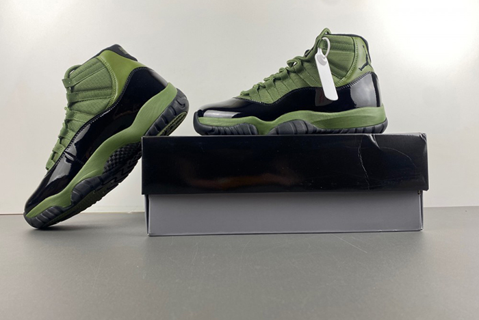 Air Jordan 11 Retro ARMY GREEN BLACK CT8012-300