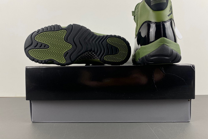 Air Jordan 11 Retro ARMY GREEN BLACK CT8012-300