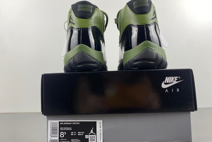 Air Jordan 11 Retro ARMY GREEN BLACK CT8012-300