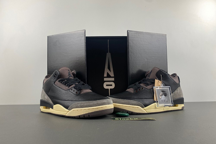 A Ma Manière x Air Jordan 3 “Black”  FZ4811-001