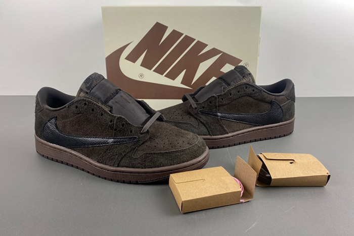 Travis Scott x Air Jordan 1 Low OG  「Velvet Brown」 DM7866-202vb