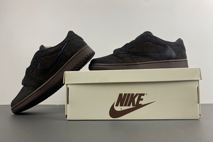 Travis Scott x Air Jordan 1 Low OG  「Velvet Brown」 DM7866-202vb