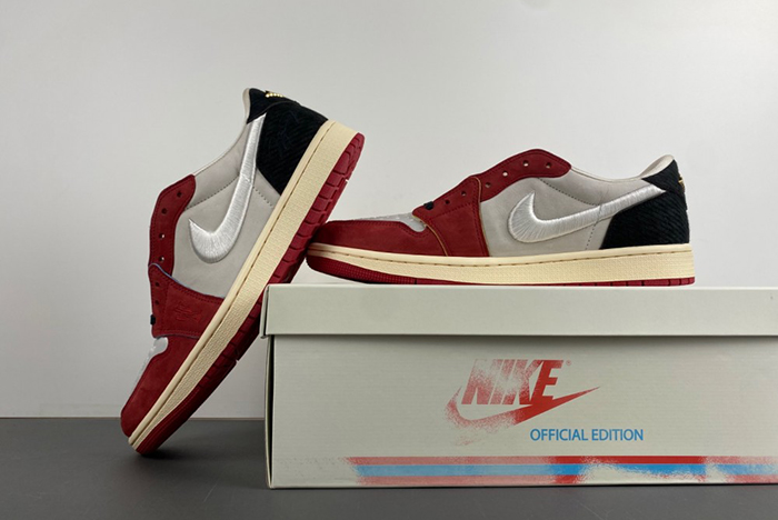Trophy Room x Air Jordan 1 Low OG “Rookie Card: Home”  HV6157-100
