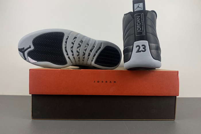 AIR JORDAN 12 “BLACK/WOLF GREY”  CT8013-010