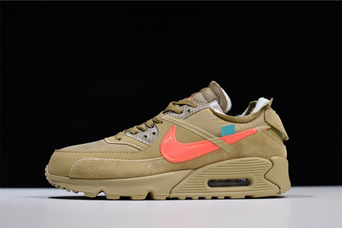 Off-White  Nike Air Max 90 Desert Ore AA7293-200