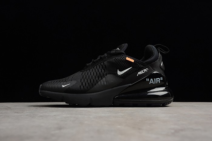 Off-White  X Nike Air Max 270 ''Black'' AA8058-001