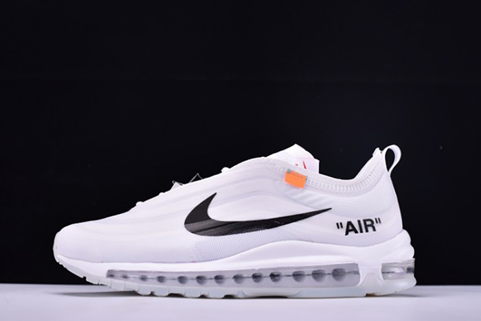 Off-White  X Air Max 97 The Ten White Cone Ice Blue AJ4585-100