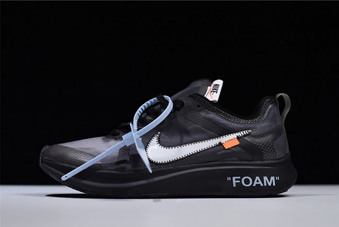Off-White  Nike Zoom Fly Black AJ4588-001