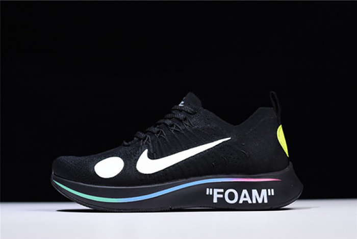 Nike x Off-White  Zoom Fly Mercurial Flyknit Black mens AO2115-001